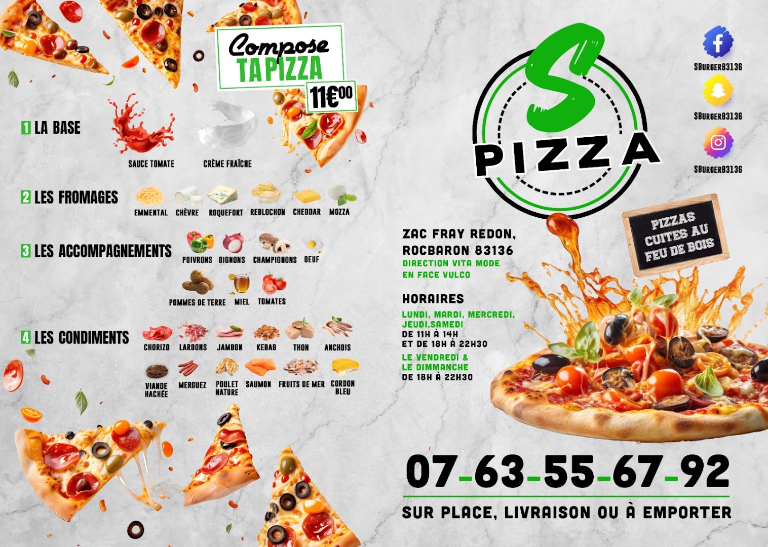 S Pizza - Restaurant à Rocbaron · Photos 1